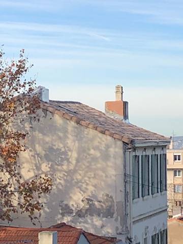 Intervention pour réparation en urgence sur toitures d'immeuble quartier Mazargues, Marseille 9ème