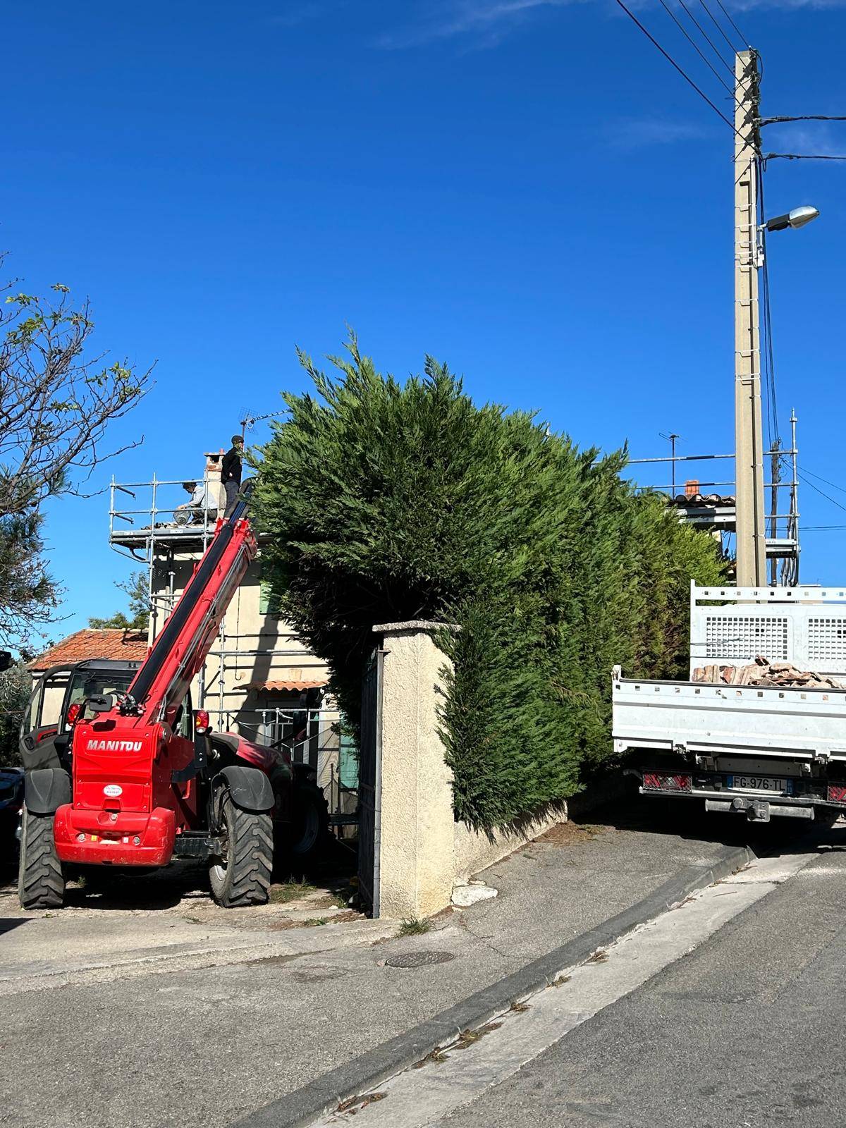 Isolation par l'extérieur d'une maison à Marseille 13015