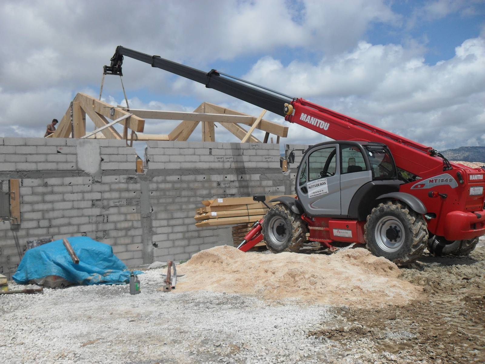 Entreprise de construction de toiture neuve en PACA