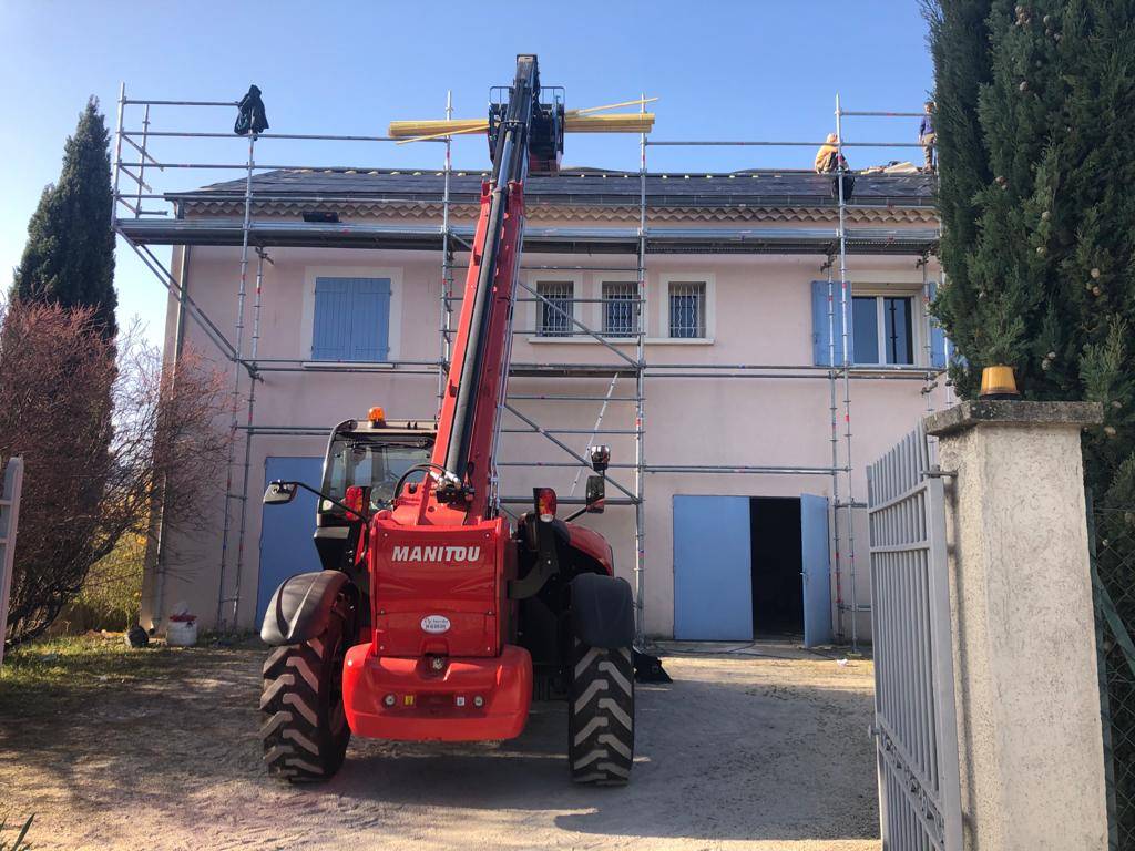 Rénovation complète d'une toiture à Gardanne