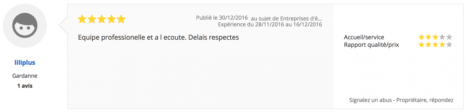 avis société charpente toiture gardanne