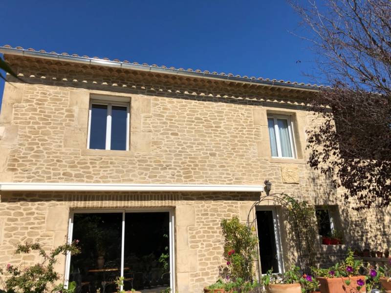 Remplacement des gouttières rampantes à Pertuis, Vaucluse