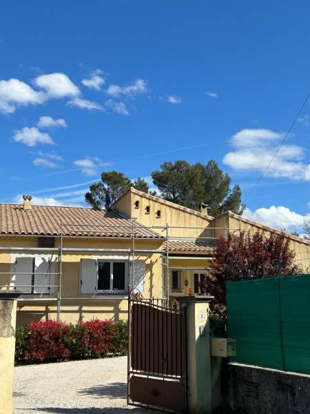 Réfection d'une toiture à Puyricard dans les Bouches du Rhône