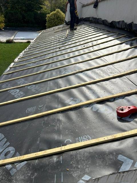 Ecran sous toiture HPV pour une villa dans les Bouches du Rhône