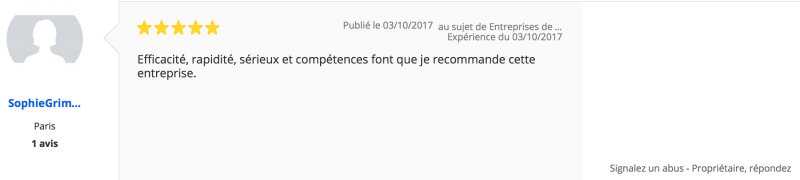 avis client charpentier paca